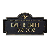 Arlington "Living Eternally" Standard Wall Plaque