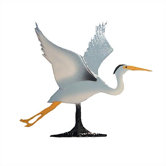 30" Blue Heron  Weathervane