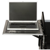 DJ / Mi Slant Rack System - Pair of Side Wings with 1U Drawer For M-Series Racks