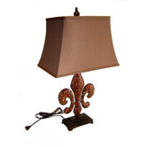 28.75" Tall Table Lamp with Shade in Antique Bronze