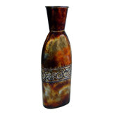 Tall Metal Vase in Antique Bronze