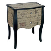 2 Drawers Wooden Chest