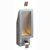 Wandeinbaustrahler "Downunder 05" in Aluminium natur