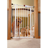 Extra-Tall Pet Gate with Pet Door