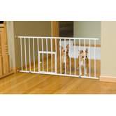 Mini Pet Gate with Pet Door