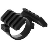 Scope Adapter with Double Weaver Base in Black