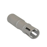 Mini 30 Muzzle Brake in Silver