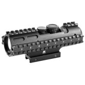 3-9x42 Compact Scope with Blue Illuminated Reticle / Rangefinder