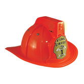 Jr. Fire Fighter Helmet in Red