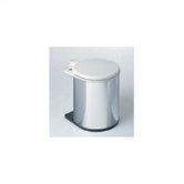Side Mounted Waste Bin in White