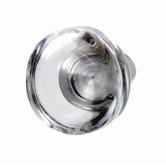 Glass and Stainless Steel Knob