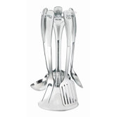 Latina Five Piece Kitchen Utensil Set in White
