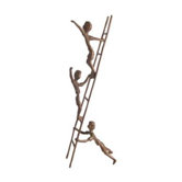 Children on a Ladder in Cast Bronze