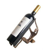 Man Laying Wine Rack