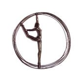 Lady Dancer Iron Wall Plaque