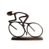 Large Cyclist Sculpture