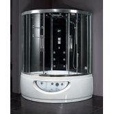 Platinum Sliding Door Steam Shower with Tub