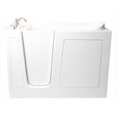 Dual Walk-in Bathtub 51" x 26" x 38"