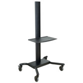 Screen Specific Cart for 32-60" Flat Panels without Adapter Plate