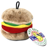 Medium Burger Dog Toy