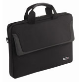 Sterling 14.1" Laptop Slim Briefcase in Black