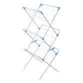 Three Tier Trio Concertina Indoor Drying Rack in White