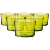 Bodega Mini Tumbler in Lime Green - Set of 6