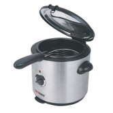 Deep Fryer in Brushed Stainless Steel