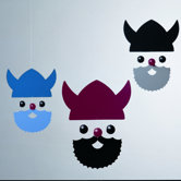 Veteran Viking Mobile in Red