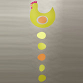 Large Prize Hen Mobile in Green