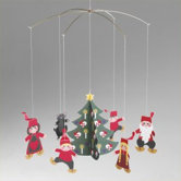 Christmas Pixy Family Mobile