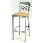 Melissa Anne Cross Back Barstool (24" - 36" Seats)