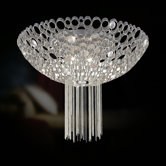 Cameo 3 Light Semi Flush Mount