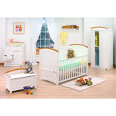 Barcelona 7 Piece Nursery Set in White Beech