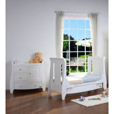 Lucas 2 Piece Nursery Set in Matte White