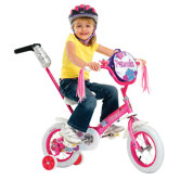 Girls 12" Juvenile Petunia Bike with Training Wheels
