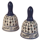 Checuan Hernandez Remembrance Ceramic Bell (Set of 2)