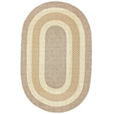 Cottage Outdoor Tan/Gold Rug