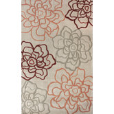 Pop Beige Flower Power Rug