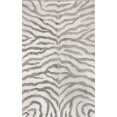 Earth Safari Zebra Grey Rug