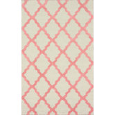 Moderna Bubble Gum Moroccan Trellis Rug