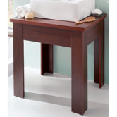 Waschbeckenuntergestell 5800 Modell "Burmah" in Wenge-Nachbildung