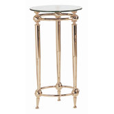 Blumentisch "Bolivia" in Gold