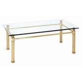 Couchtisch in Gold