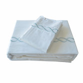 Barcelona Sheet Set in Ice Blue