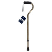 Stainless Steel Bariatric Walking Cane in Bronze