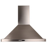 Stainless Steel 36" x 24" Island Mount Range Hood with 900 CFM
