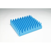 Convoluted Wheelchair Cushion with Back