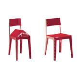 Stitch Leather Dining Chair