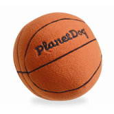 Squeaky Plush Basketball Dog Toy
